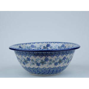 Bunzlau schaal met rand 18,5 cm * 861-2333 *