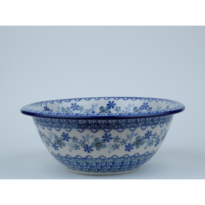 Bunzlau schaal met rand 18,5 cm * 861-2333 *