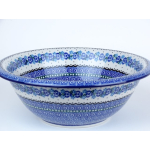 Bunzlau grote schaal rond 26 cm * 863-882 *