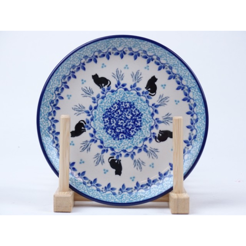 Bunzlau gebakbordje 16 cm. * 261-2855 poesjes *