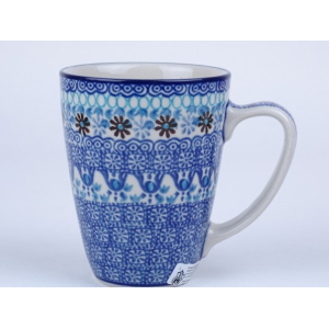 Bunzlau mok met oor 300 ml. * D05-2187 *