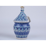 Bunzlau honingpot 17,5 cm.  * D82-2185 *