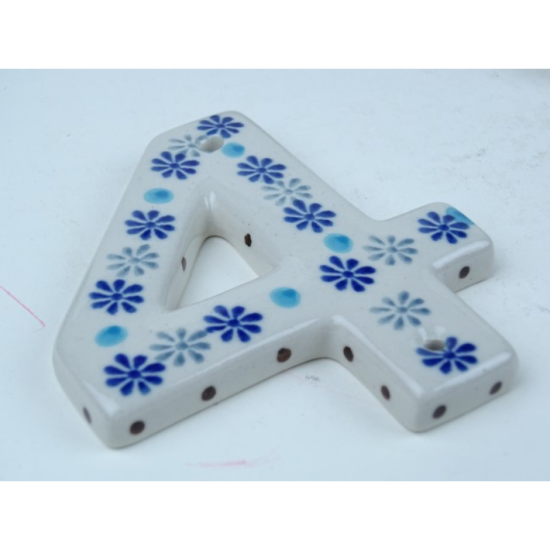 Bunzlau huisnummer nr.4 * B24-2184 *