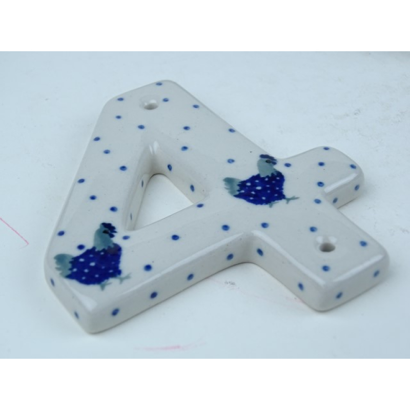 Bunzlau huisnummer nr.4   * B24-2597 *