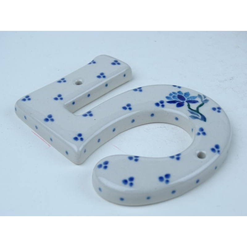 Bunzlau huisnummer nr.5  * B25-2524 *