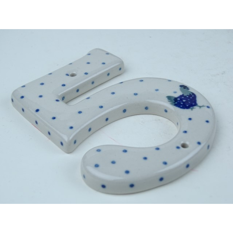 Bunzlau huisnummer nr. 5  * B25-2597 *