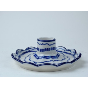 Bunzlau waxinelichtje hartjes 9 cm. * A90-2970 *