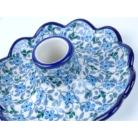 Bunzlau kaarsenstandaard 12,5 cm.  * A94-2162 *