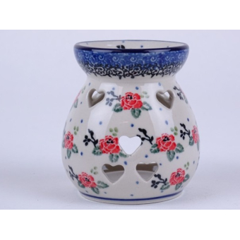 Bunzlau waxine / geurbrander * D07-1525 roosjes *