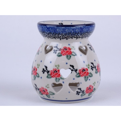 Bunzlau waxine / geurbrander * D07-1525 roosjes *