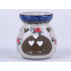 Bunzlau waxine / geurbrander * D07-1525 roosjes *