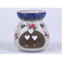 Bunzlau waxine / geurbrander * D07-1525 roosjes *