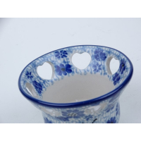 Bunzlau waxinelichtje hartjes 9 cm. * A90-1443 libelle *