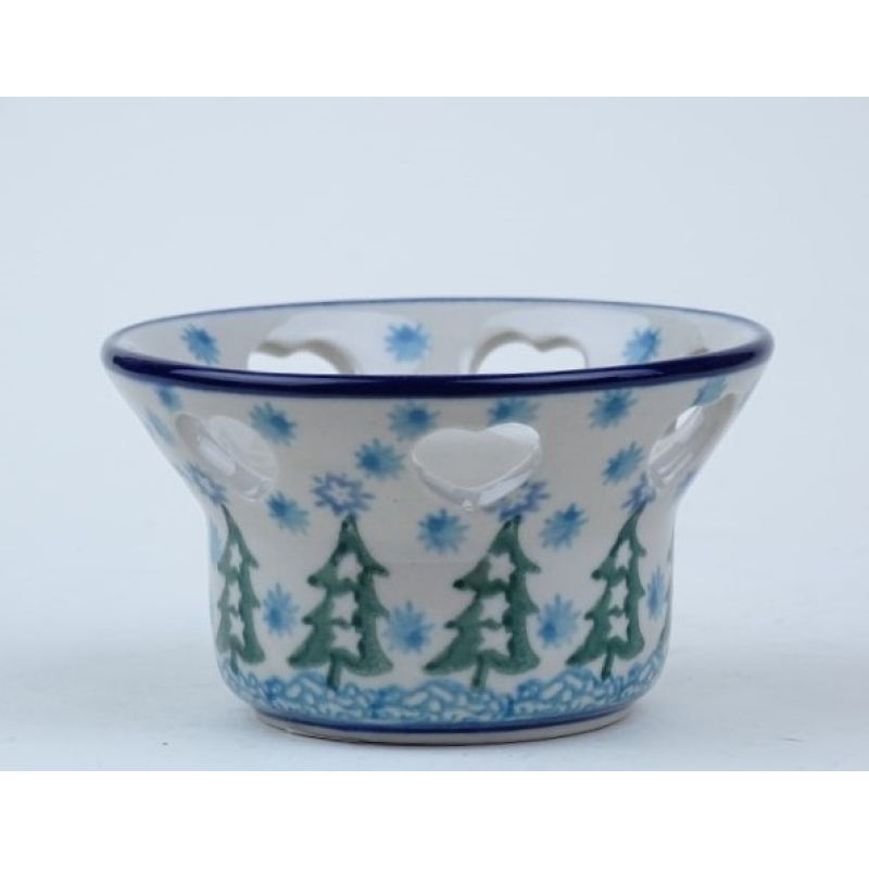 Bunzlau waxinelichtje 9 cm. * A90-1676  *