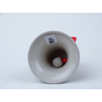 Bunzlau kerstklok 7,5 cm. * 29-119 sterretjes *