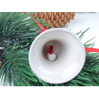 Bunzlau kerstklokje 7,5 cm. * 29-2396 *