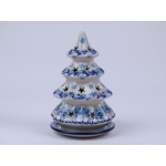 Bunzlau kerstboom /waxinelichtje 17,5 cm. * 513-2000 *