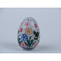 Bunzlau paasei 5,5 cm. * 44-2023 honingbij  *