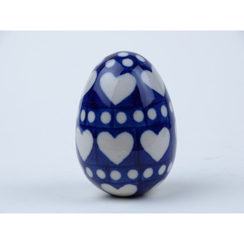 Bunzlau paasei 5,5 cm. * 44-375 hartjes *