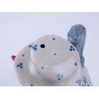 Bunzlau sneeuwpop 14 cm. zonder lintje * F62-2758 *