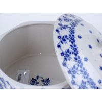 Bunzlau koek trommel 17 cm.hoog  De laatste !! * 064-2606 *