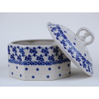 Bunzlau koek trommel 17 cm.hoog  De laatste !! * 064-2606 *