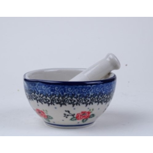 Bunzlau vijzeltje 8 cm.  * 380 -1525 roosje *