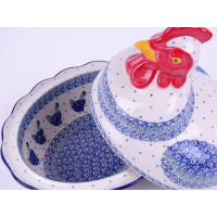 Bunzlau grote kip 24 cm. * D43-2597 kippen *