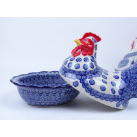 Bunzlau grote kip 24 cm. * D43-884 *