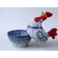 Bunzlau kleine kip 17 cm.  * D61 -1821 *