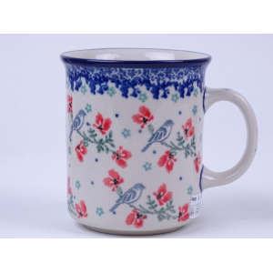 Bunzlau koffiebeker 250 ml. * 236-3209 vogeltjes *