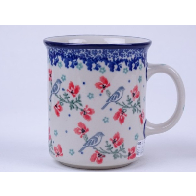 Bunzlau koffiebeker 250 ml. * 236-3209 vogeltjes *