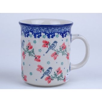 Bunzlau koffiebeker 250 ml. * 236-3209 vogeltjes *