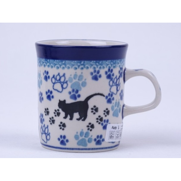 Bunzlau klein recht kopje 150 ml.  * 328-1771 z.kat *