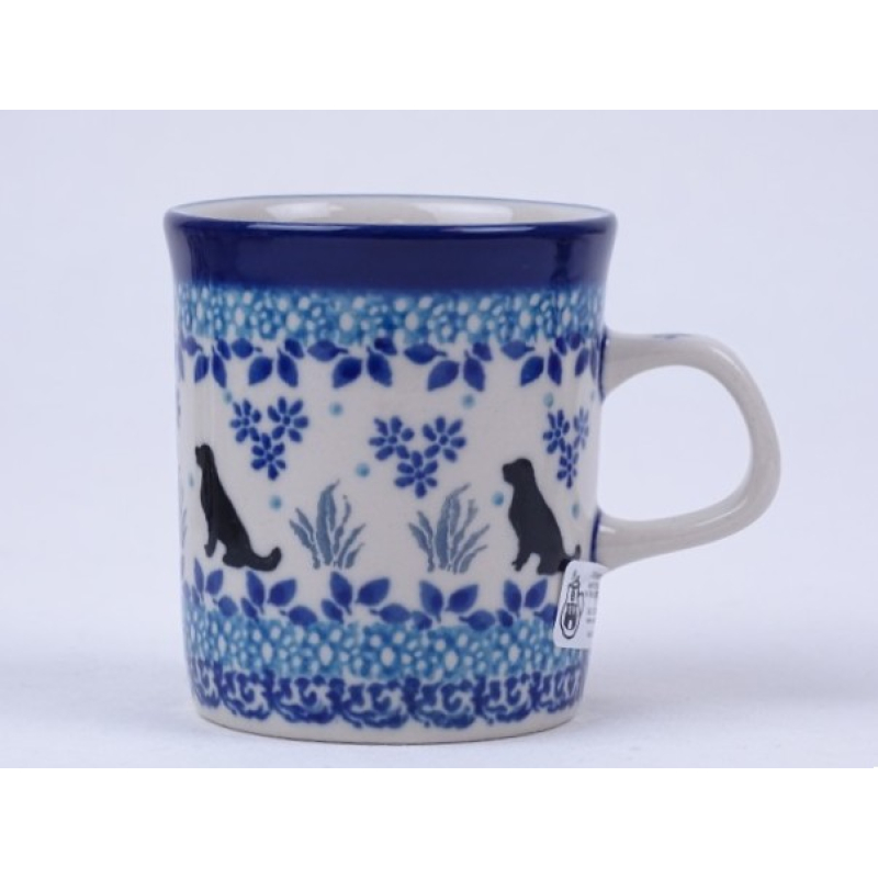 Bunzlau klein recht kopje 150 ml.  * 328-2856 hond *