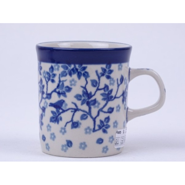 Bunzlau klein recht kopje 150 ml. * 328-3206 vogeltjes *