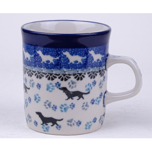 Bunzlau rechte mok 250 ml. * 074-2151 teckel *