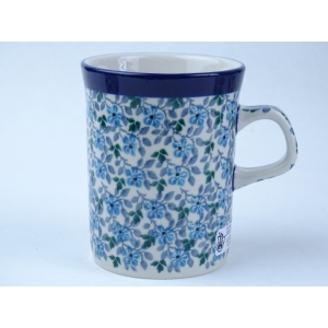 Bunzlau rechte mok 250 ml. * 074-2162 l.blauw *