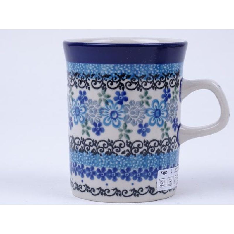 Bunzlau rechte mok 250 ml. * 74-2772 *