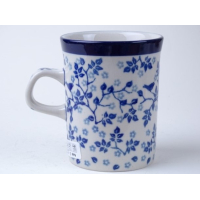 Bunzlau rechte mok 250 ml. * 074-3206 vogeltjes *