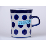 Bunzlau rechte mok 250 ml.  * 074-stippen *