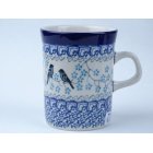 Bunzlau rechte mok 250 ml. * 074-2805 vogel *