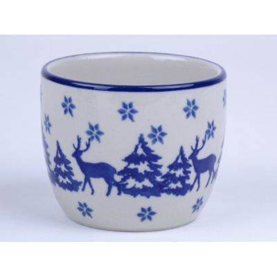 Bunzlau tumbler 170 ml. * C90-1931 Rudolf * Bunzlau tumbler 170 ml. * C90-1931 Rudolf *