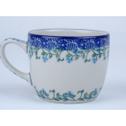 Bunzlau tumbler met oortje 170 ml  * C91-1932 vogel *