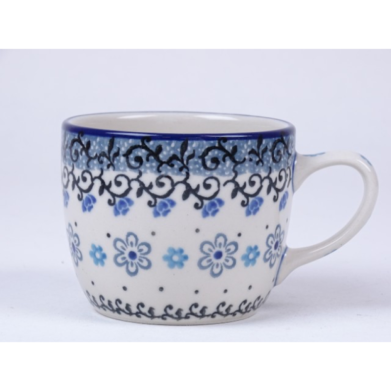 Bunzlau tumbler met oortje 170 ml. * C91-2082 *