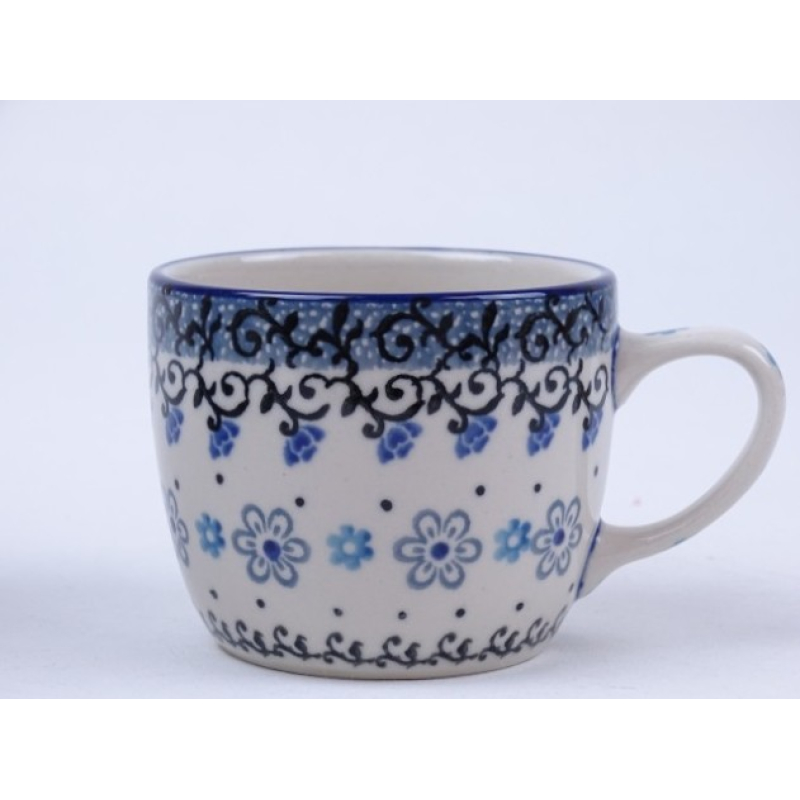 Bunzlau tumbler met oortje 170 ml. * C91-2082 *
