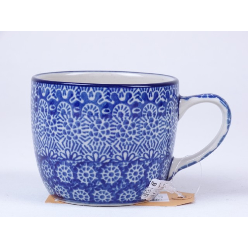 Bunzlau tumbler met oortje 170 ml. * C91-884 *