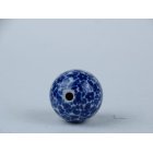 Bunzlau kraal XL. 3,5 cm. * A01-2396 *