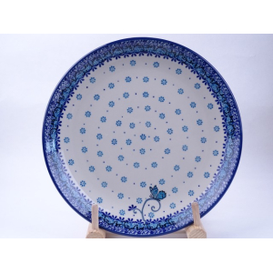 Bunzlau lunchbord 23,5 cm. * 266-2008 vlinder *