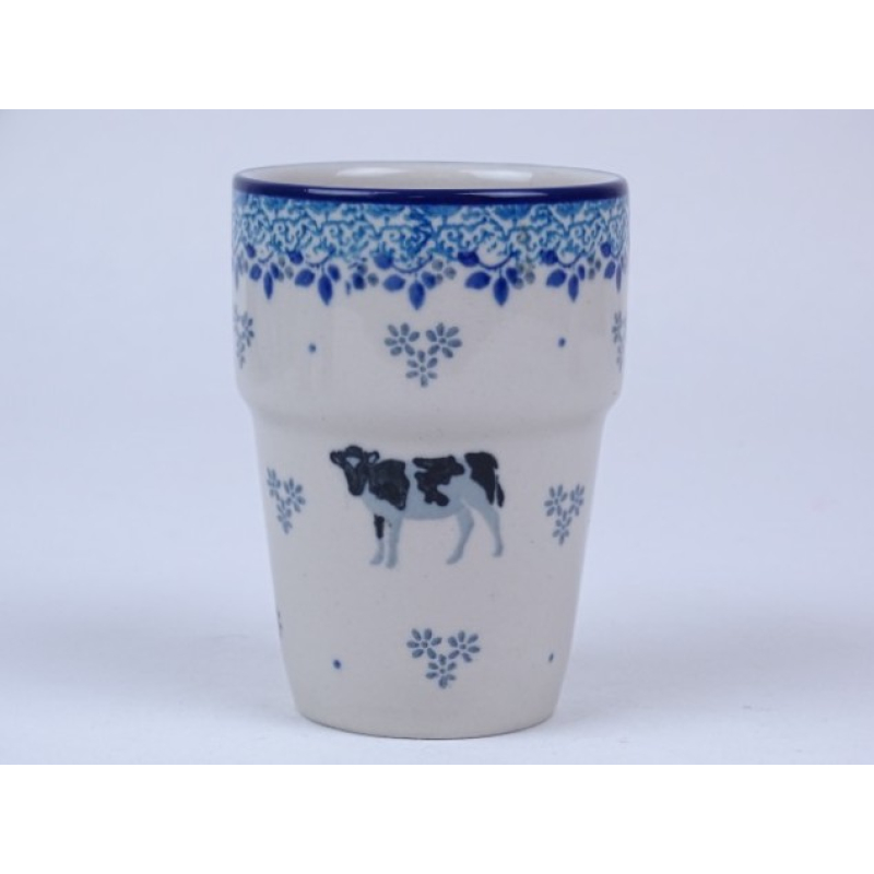 Bunzlau melkbeker 240 ml * 071-2803 koe *